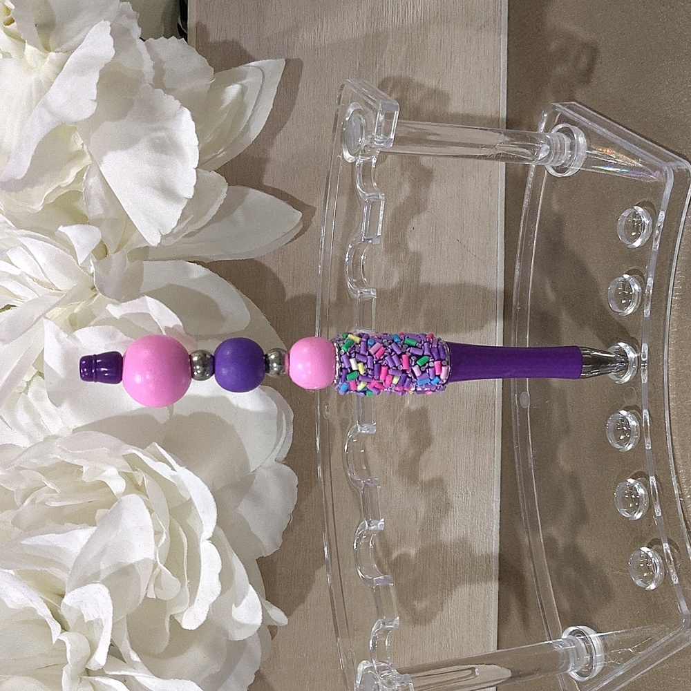 Purple Pink Pen - Candy Theme Pen - Gifts